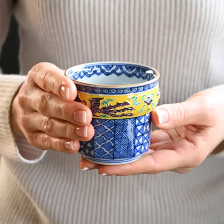 昭阿弥祥瑞交趾鳳凰湯呑