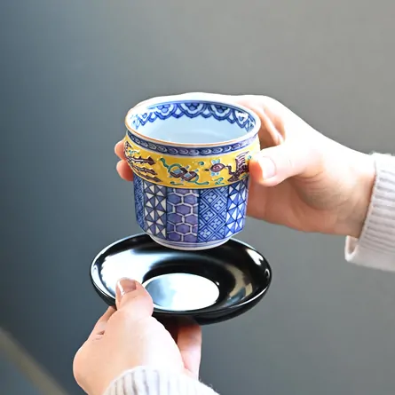 昭阿弥祥瑞交趾鳳凰湯呑