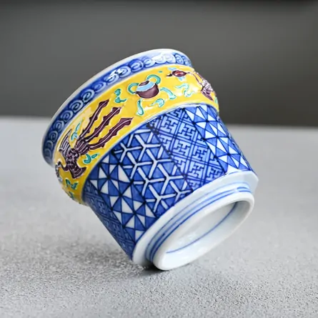 昭阿弥祥瑞交趾鳳凰湯呑