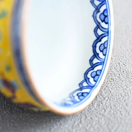 昭阿弥祥瑞交趾鳳凰湯呑