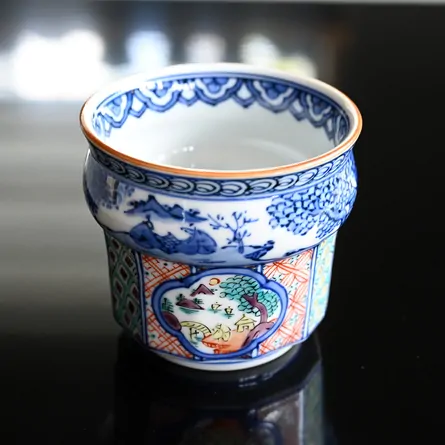 Shōami Iroe Shonzui Sansui Yunomi