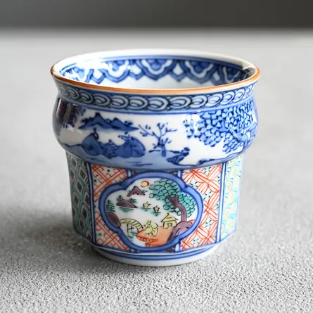 Shōami Iroe Shonzui Sansui Yunomi