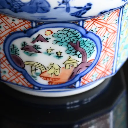 Shōami Iroe Shonzui Sansui Yunomi