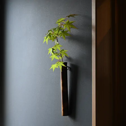 本煤竹一輪挿し