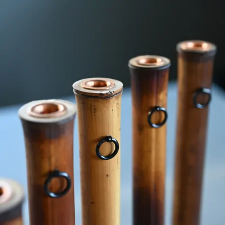 本煤竹一輪挿し