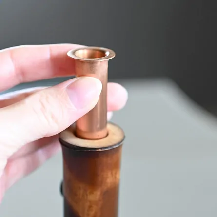 本煤竹一輪挿し