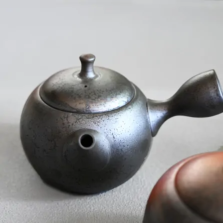 昭龍窯変天目丸型急須