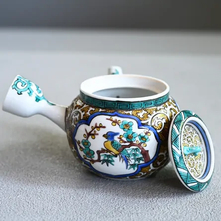 Ko Kutani Style Yokode Kyusu