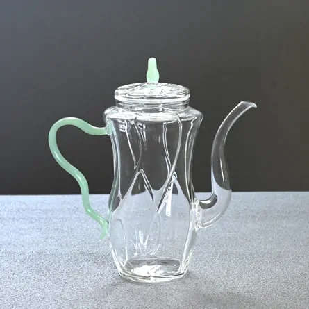 Tall Glass Teapot