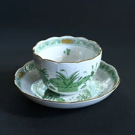 Herend インドの華兼用カップ&ソーサー