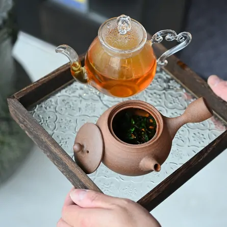 秋のお茶ブレンド