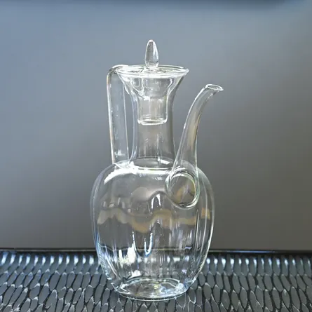 Glass Tall Teapot