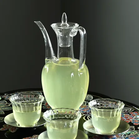 Glass Tall Teapot