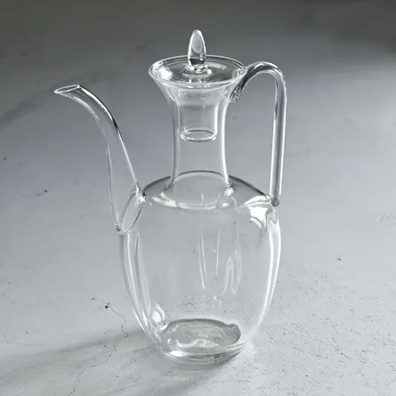 Glass Tall Teapot