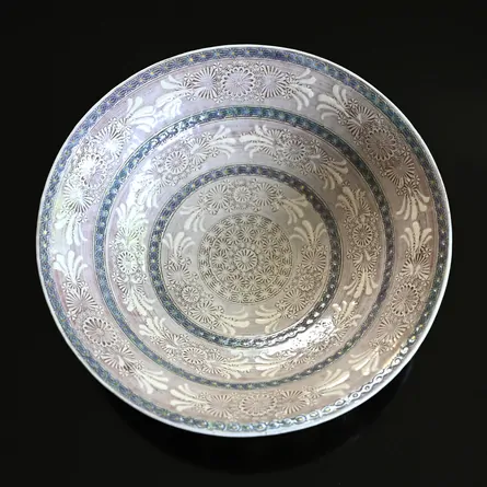 紫彩華紋平茶碗 • コンセプト #2