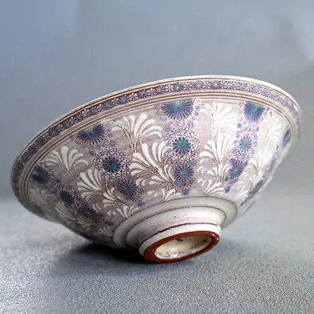 紫彩華紋平茶碗 • コンセプト #3