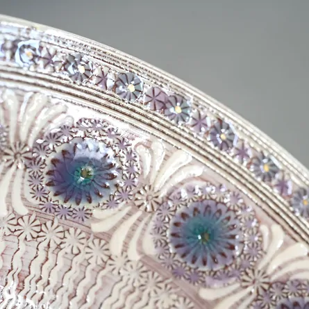 紫彩華紋平茶碗 • コンセプト #3