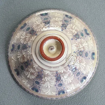 紫彩華紋平茶碗 • コンセプト #3