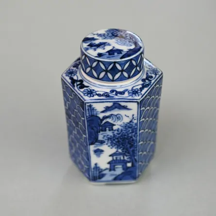 Shōami Chaire Sometsuke Sansui
