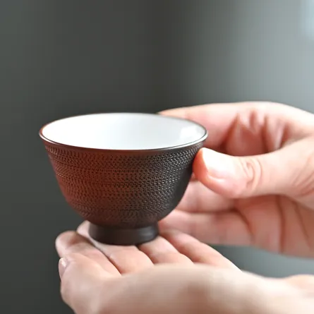 玉光 窯変ルレット湯呑み