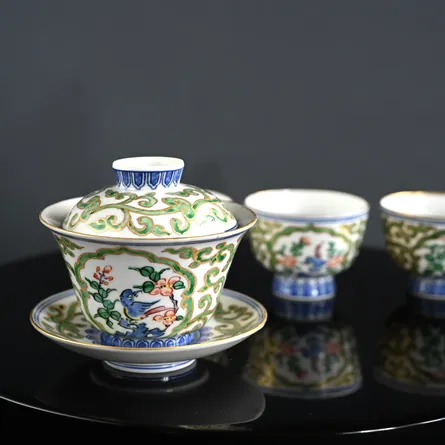 Heian Seisho Kinsai Kachomon Gaiwan