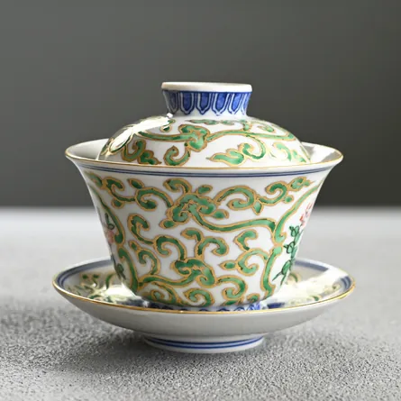 Heian Seisho Kinsai Kachomon Gaiwan