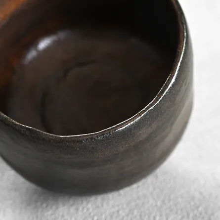 昭楽 黒楽長次郎写 万代屋黒