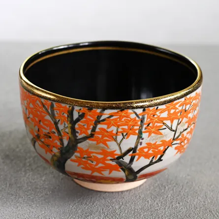 Chawan Kenzan Takao no Momiji