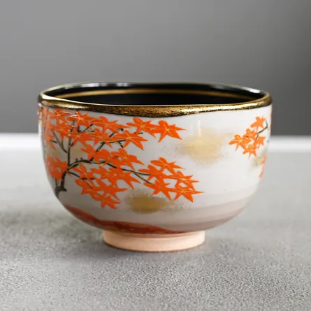 Chawan Kenzan Takao no Momiji
