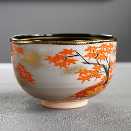 Chawan Kenzan Takao no Momiji