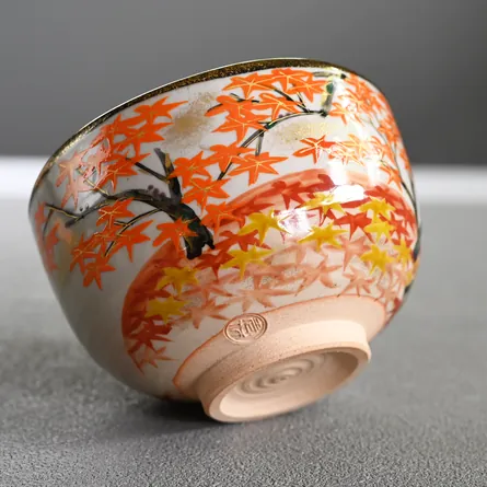 Chawan Kenzan Takao no Momiji