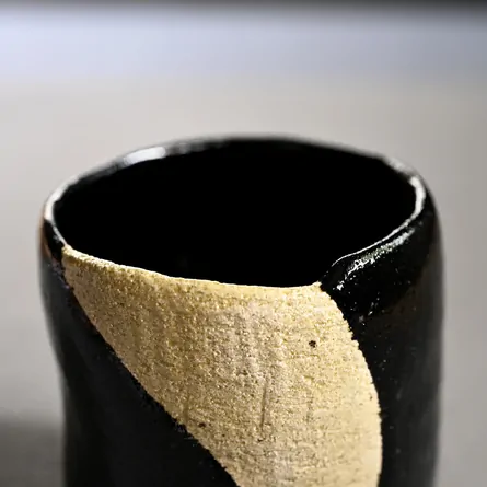 筒茶碗 空中写 寒月 茶器＆茶道具 抹茶碗 - Sazen Tea