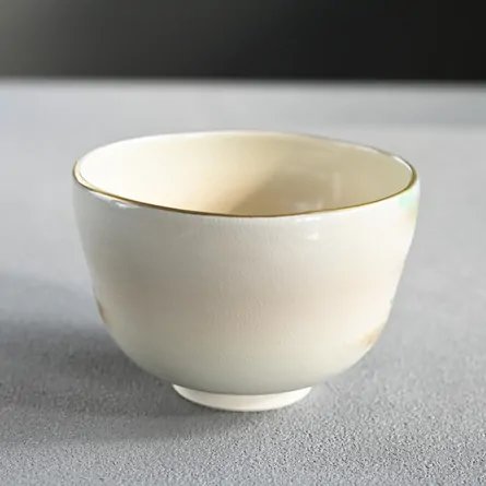 茶碗　森の親子馬