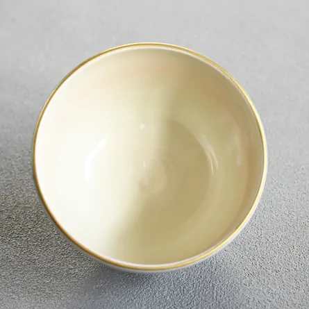 茶碗　森の親子馬