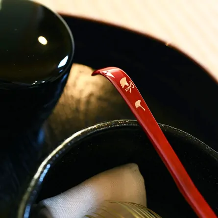 塗り茶杓 いちょう