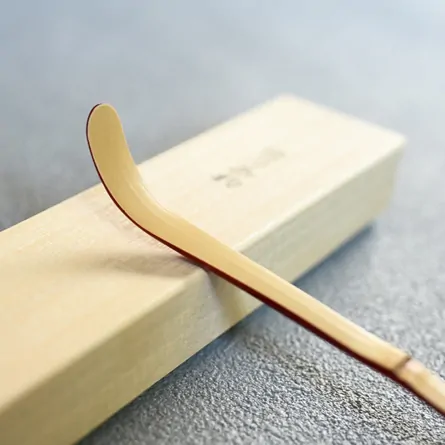 塗り茶杓 つぼつぼ