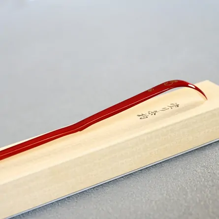 塗り茶杓 つぼつぼ