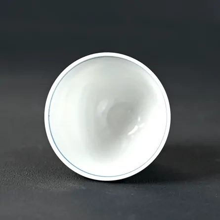 Kutani Sometsuke Ginsai Takarazukushi Senchawan