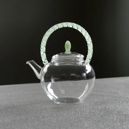 Wicker Basket Teapot