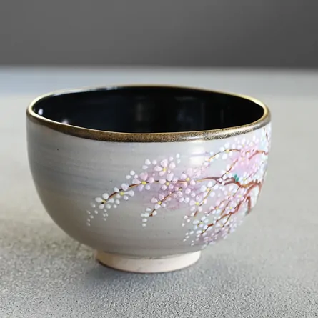 Chawan Kenzan Sagano no Sakura