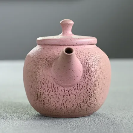 Jinshu Pink Arashi Shibori Kyusu