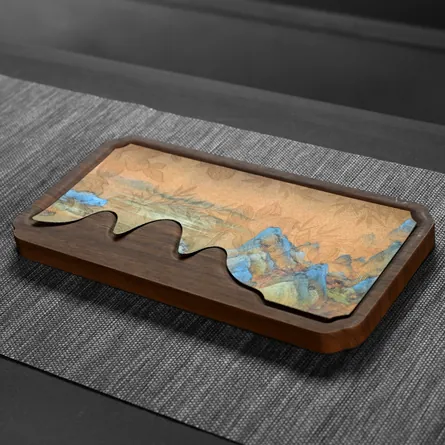 Chinese Tea Tray Wavy