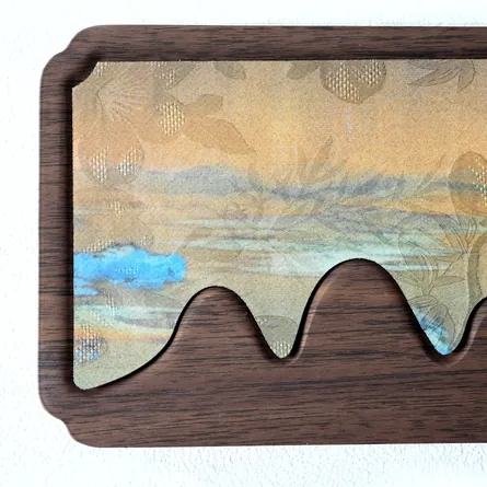 Chinese Tea Tray Wavy