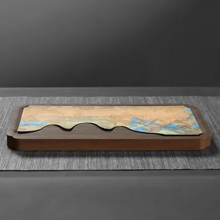 Chinese Tea Tray Wavy