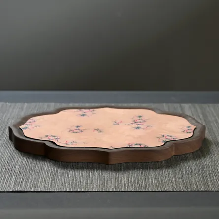 Chinese Tea Tray Floral