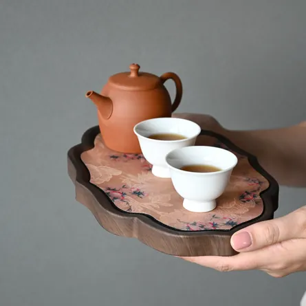 Chinese Tea Tray Floral