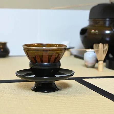 Tenmoku Chawan Kikka 