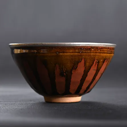 Tenmoku Chawan Kikka 