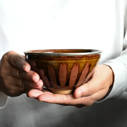 Tenmoku Chawan Kikka 