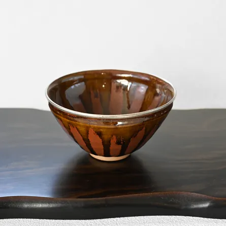Tenmoku Chawan Kikka 